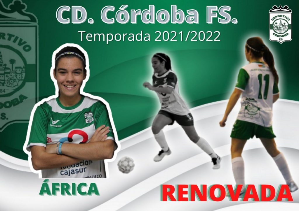 RENOVACIÓN | África Lozano seguirá con el Deportivo Córdoba para la próxima campaña